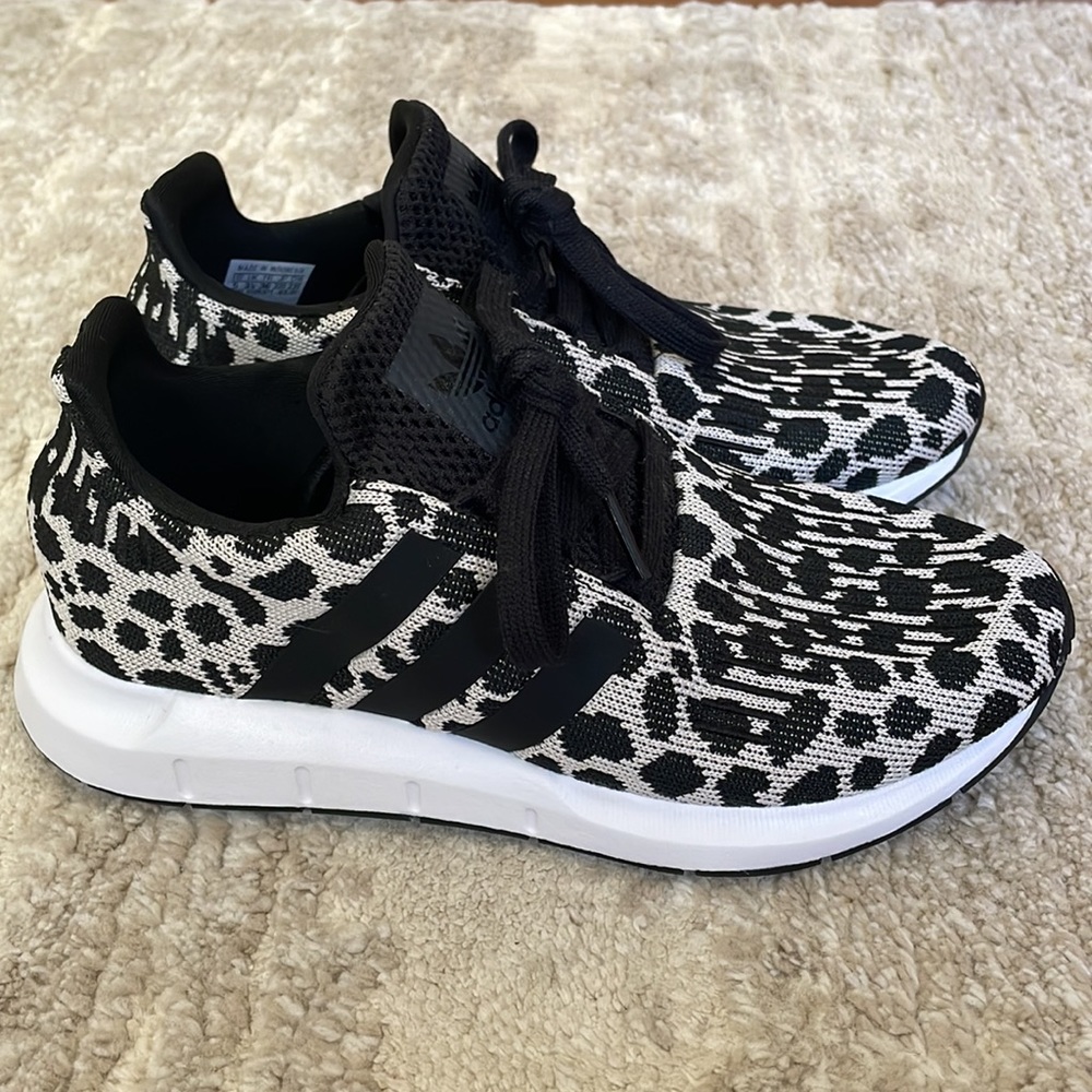 adidas Swift Run Leopard Print Shoes